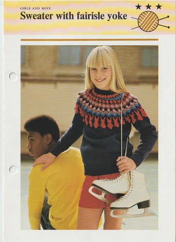 Child knitting pattern all - knitting,