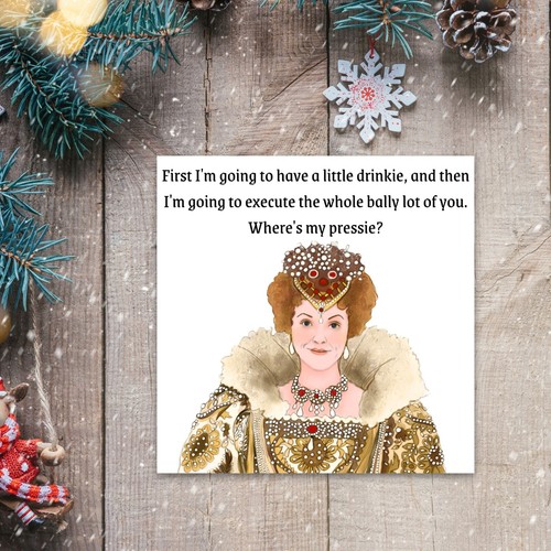 Blackadder birthday card - birthday,