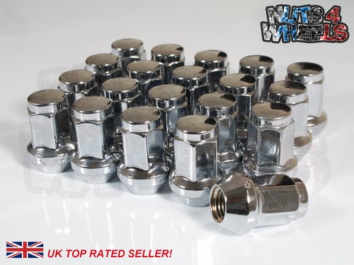 Chrome hex wheel nuts - wheel,
