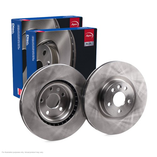 Apec front brake discs for - 2x,