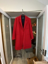 ZARA Basic Red Wool Blend