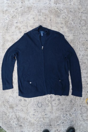 Chaps knitted cardigan 2xl - cardigan,
