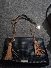 Black And Tan River Island Bag
