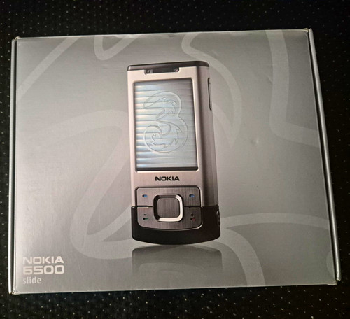 Nokia 6500 slide - silver, slider