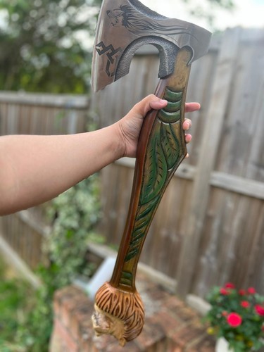 Handcrafted decorative axe - handcrafted,