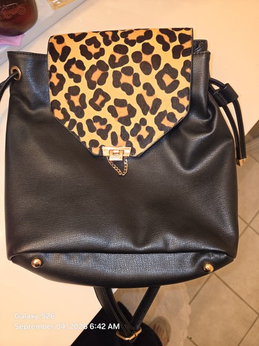 Dune london black animal print - dune,