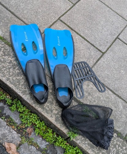 Swimming snorkeling fins - snorkeling,