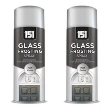 2 x 151 Glass Frosting Spray
