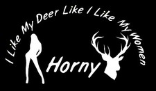 Hunting decal, I like my deer