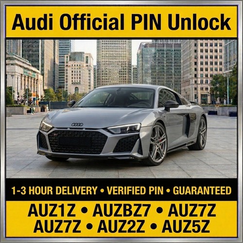 Audi radio code pin - code, unlock