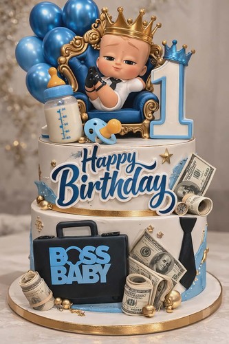 Baby boss cake - baby,