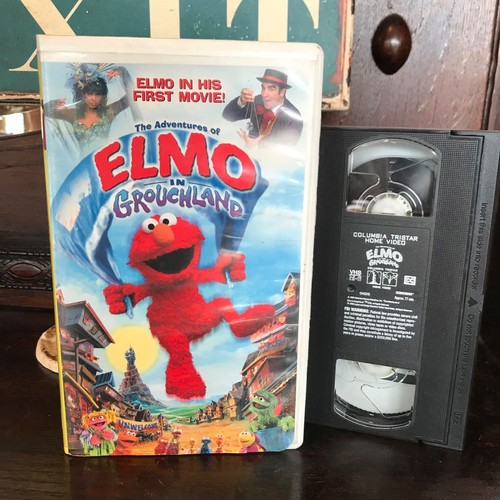 Sesame street elmo - street, vhs
