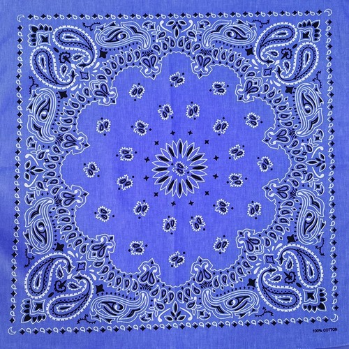 Paisley print square - print,
