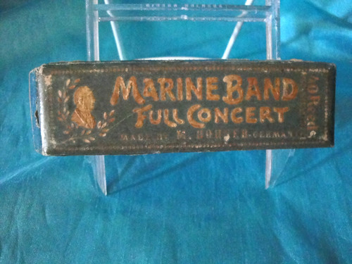Vintage antique harmonica - antique,