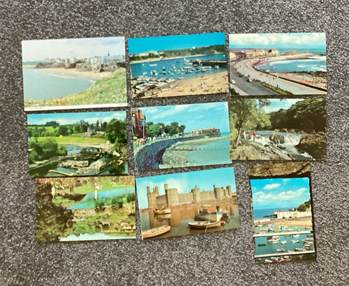 Wales seaside postcards - wales, 9x