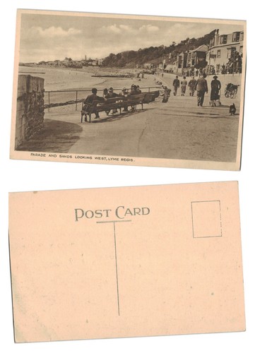 Vintage postcard parade and - postcard,