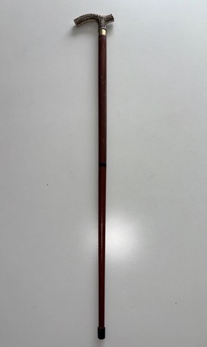 Vintage antique wood brass - wood,