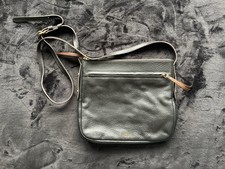 Fossil Black Leather Crossbody