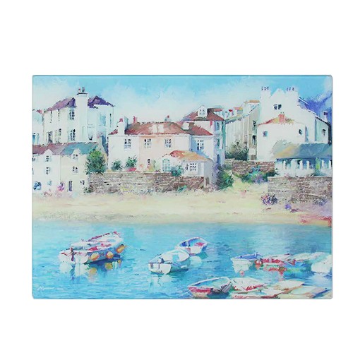 Glass cutting board harbour - board,