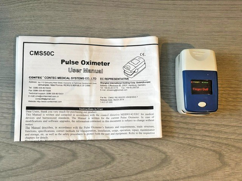 Used contec pulse - contec, oximeter