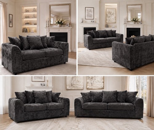 Seater sofa set charcoal - set,
