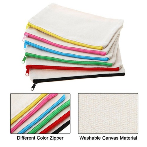 Durable plain canvas pencil - plain,