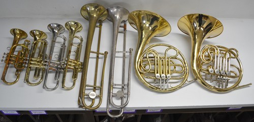 Set lot french - 2, horn,