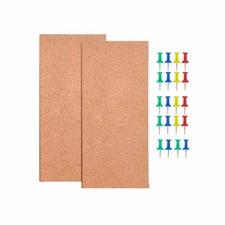 2 Pack Rectangle Cork Boards