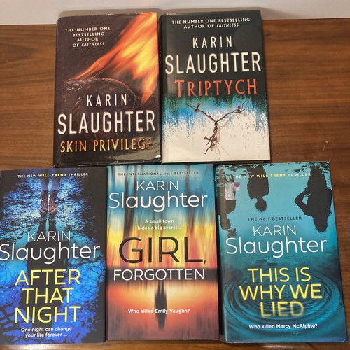 Karin slaughter hardback book - karin,