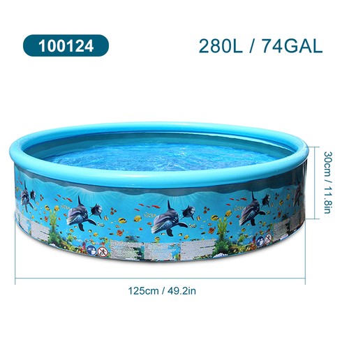 Rigid hard plastic - kids, pool