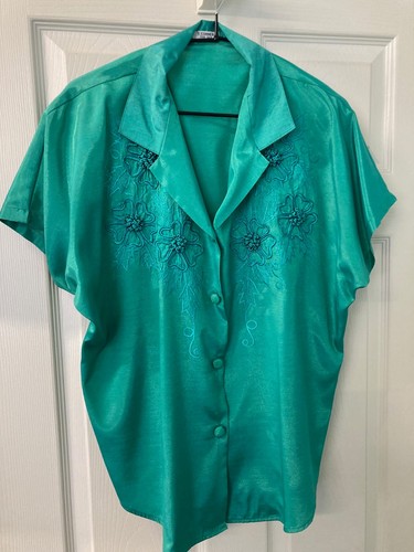 Ladies short sleeved blouse - sleeved,