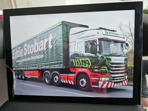 Eddie stobart framed photo - stobart, in