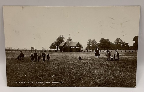 Old postcard staple hill - old,