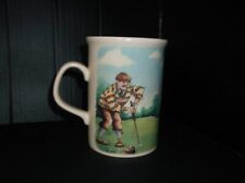 Golf Cartoon Mug Novelty Tea/Coffee Ideal Gift Used GC