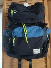 Jack Wills Navy Nylon Backpack