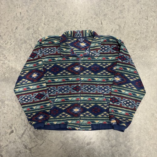 Vintage 90s lands end aztec - 90s, lands'