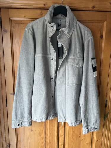 Stone island bonded linen - stone,