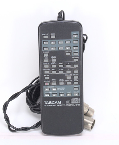Original tascam rw901sl - tascam, rc-rw901sl