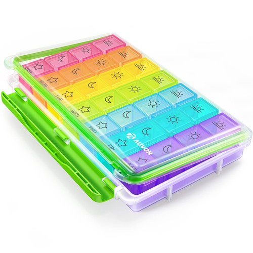 Day pill organizer weekly - 7, organizer,