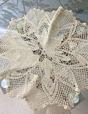 VINTAGE BEIGE COTTON HAND