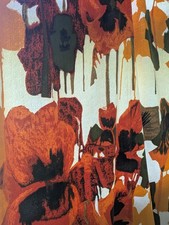 Vintage Heals Barkcloth fabric