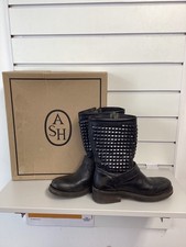 Ash leather studded biker boots size 3 [SD]