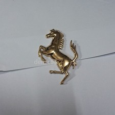 1x Right Gold Chrome Horse