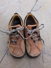 The Art Company Side Lace Tan Coloured Size 9 Shoes Chunky