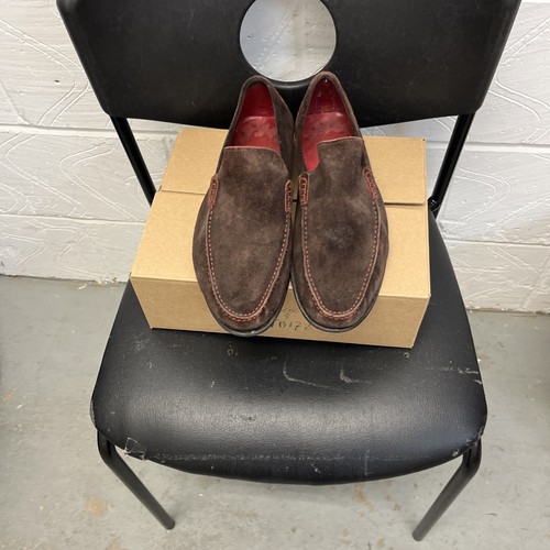 Loake mens suede loafers slip - loake,