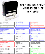 Self Inking Garage Mechanic