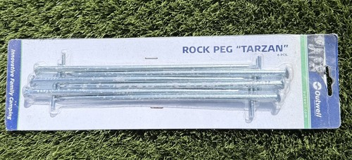 Outwell tarzan rock peg pack - rock, 6