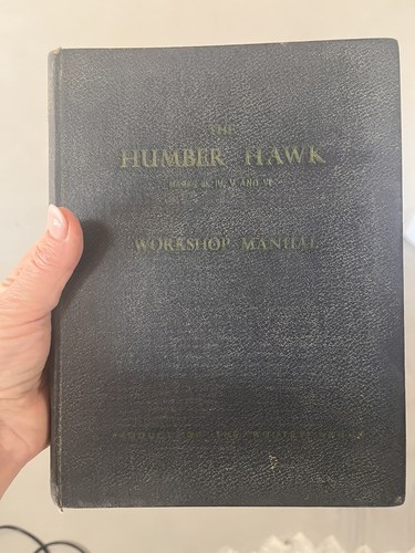 Humber hawk workshop - humber,