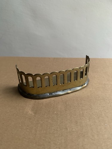Dolls house brass fender - dolls,