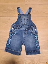 2-3 Years Girls Dungaree Shorts Summer Outfit Fat Face (64)
